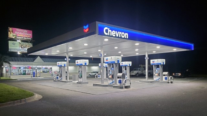 Chevron Rebranding night